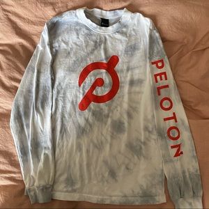 Peloton Small Tie Dye Long Sleeve Shirt